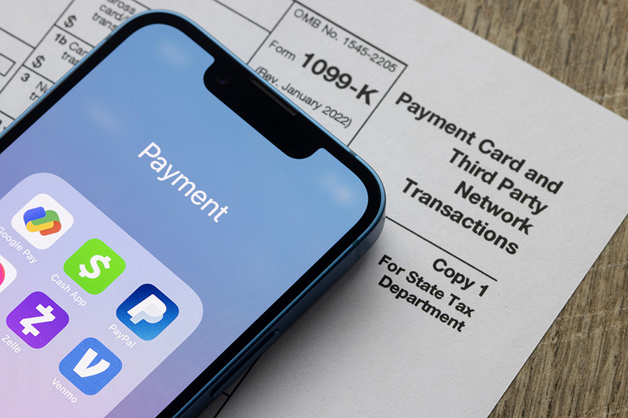 Payment with Apps 1099K